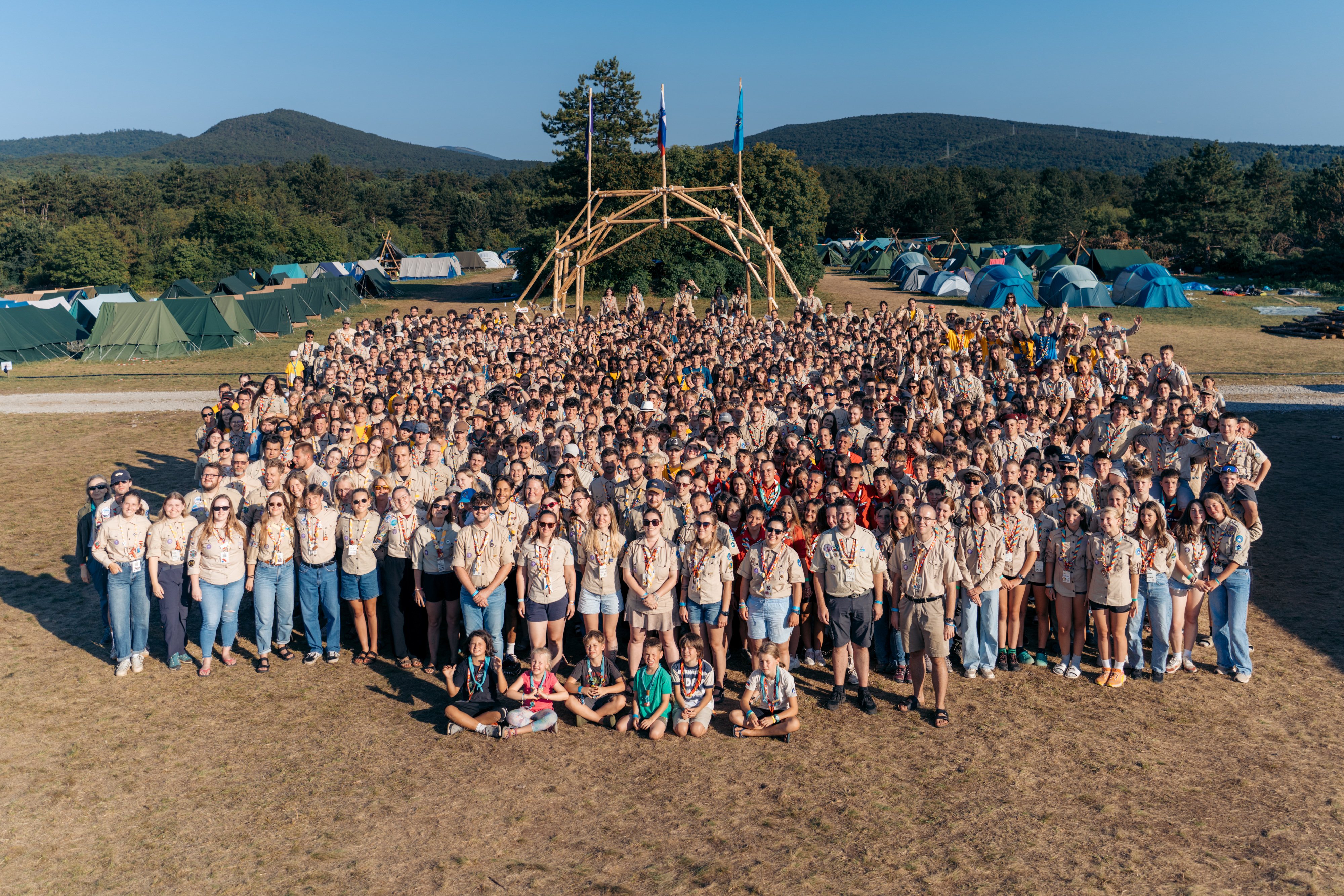 Zlet 2025 – skupinska fotografija